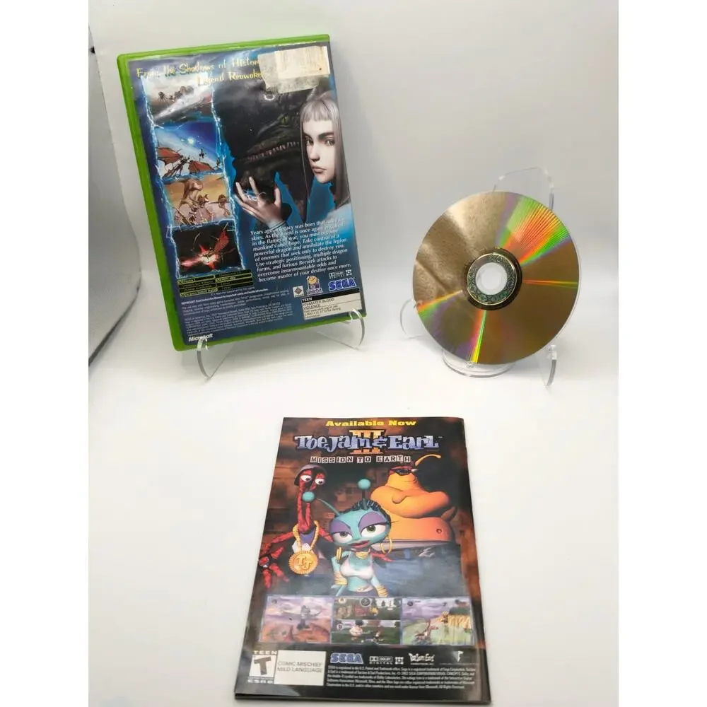 Panzer Dragoon Orta Xbox CIB Complete W/ Manual